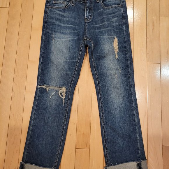 T-Rex Korean Boyfriend Jeans Size 25 - Picture 2 of 3